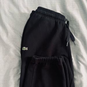 Lacoste sportswear black sweatpants